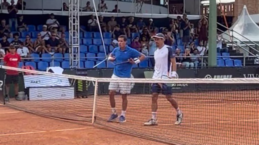 Detienen a dos tenistas por gestos racistas en Brasil