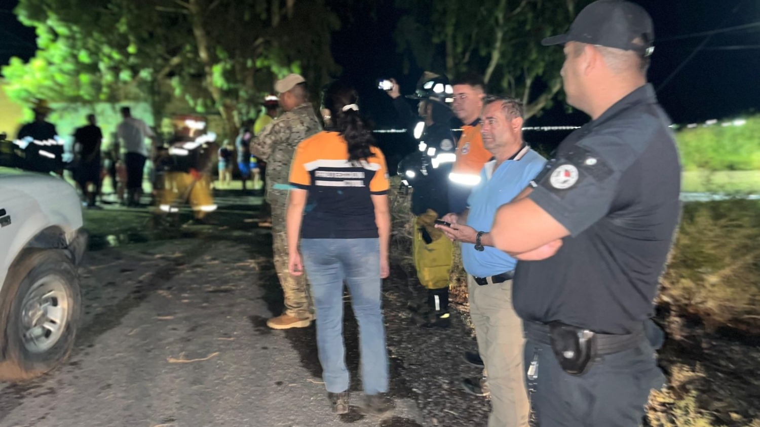 Gran operativo para asistir a familias afectadas por el temporal en San Juan