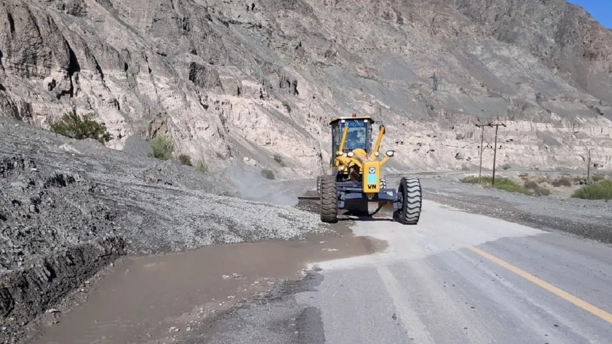 Las rutas camino a Ullum y Jáchal ya se encuentran transitables