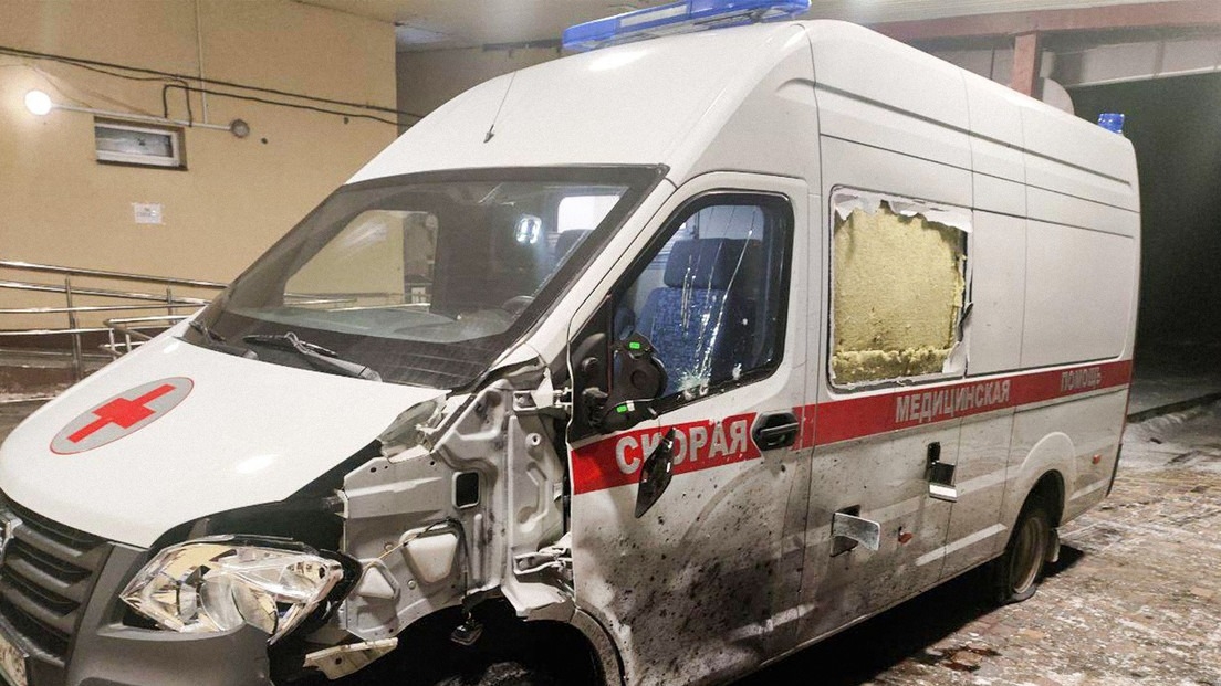 Ucrania atacó a personal sanitario ruso: dos médicos heridos