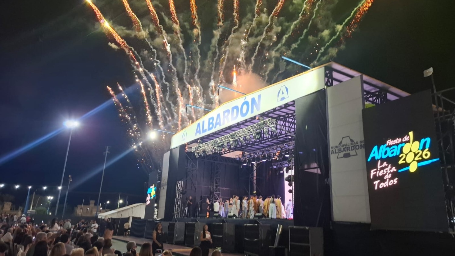 Una multitud vivió la gran Fiesta de Albardón en el Parque Latinoamericano