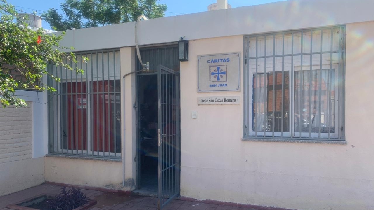 Campaña solidaria de Cáritas para los afectados por el temporal en Zonda y La Bebida