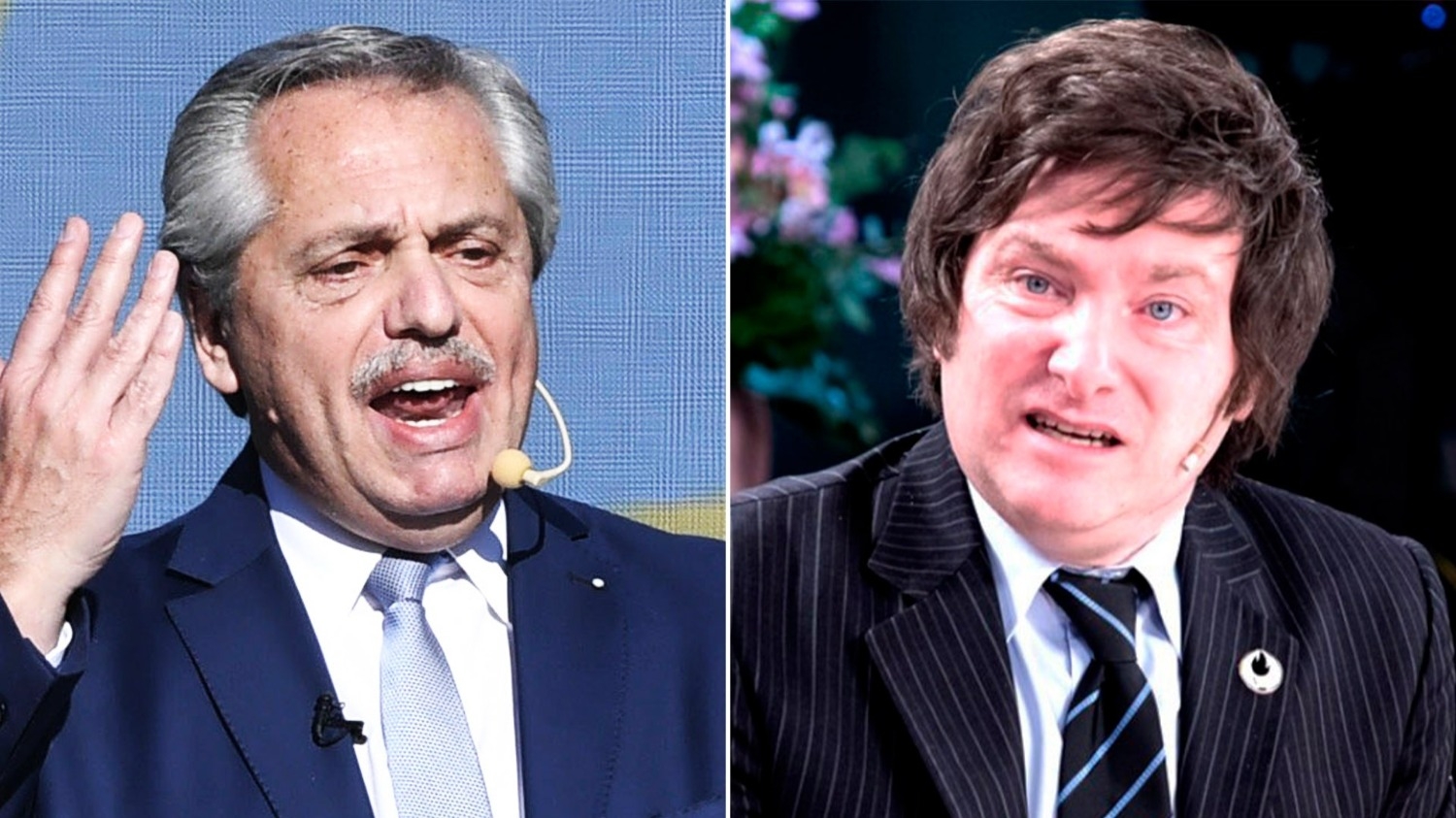 Alberto Fernández acusó a Milei de "convertirlo en un golpeador de mujeres"