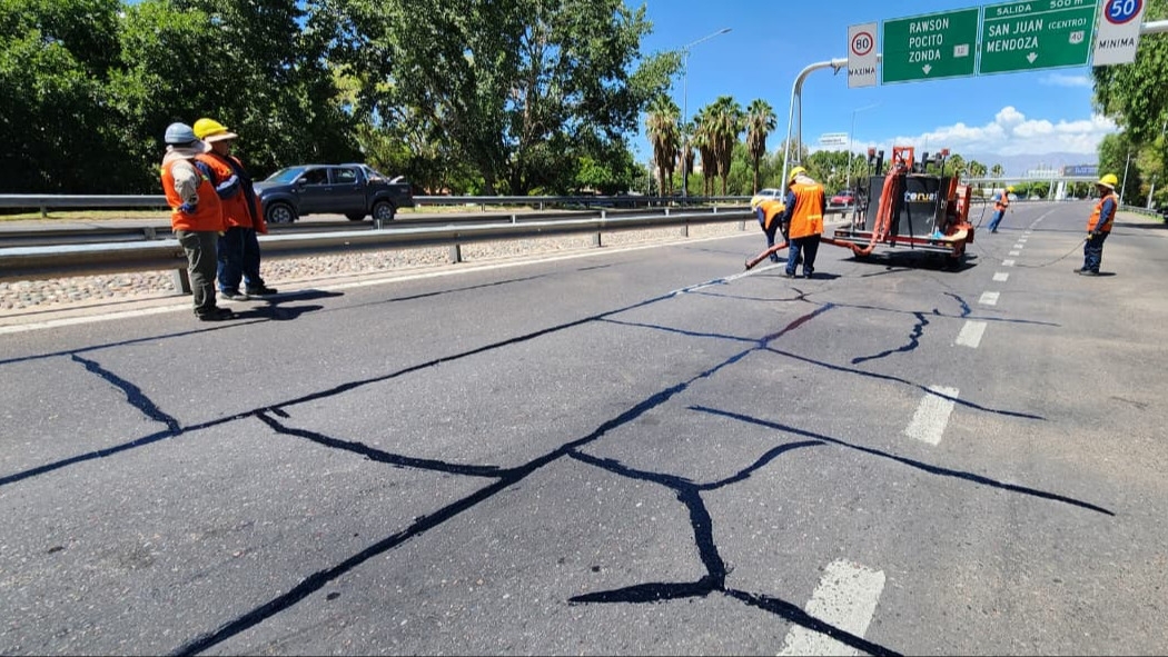 Preparan la Circunvalación para una nueva etapa de pavimentación