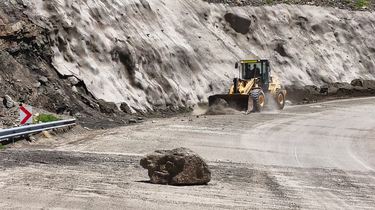 Finalizaron las tareas de limpieza en la Ruta 150 y ya se encuentra transitable