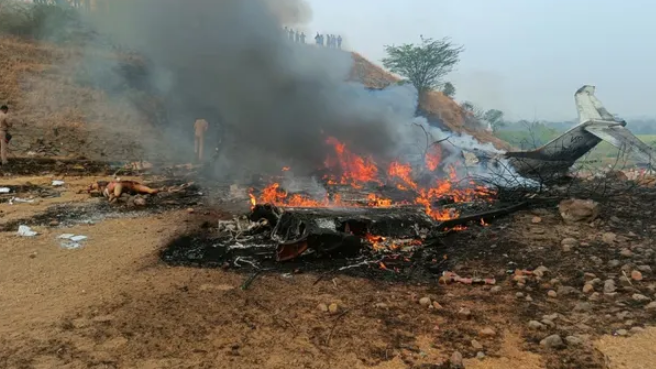 Se estrelló un avión en la India y no hubo sobrevivientes