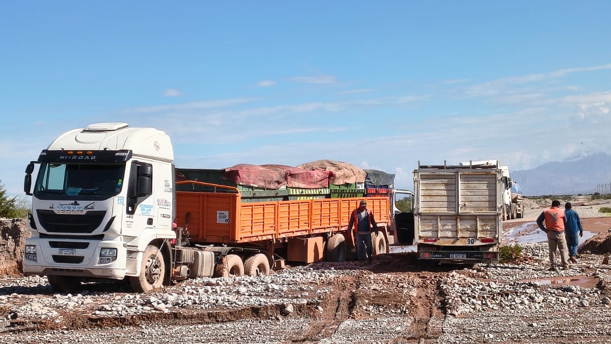 Ruta Nacional 40 cortada: creciente y arrastre bloquean el tramo Huaco-La Rioja