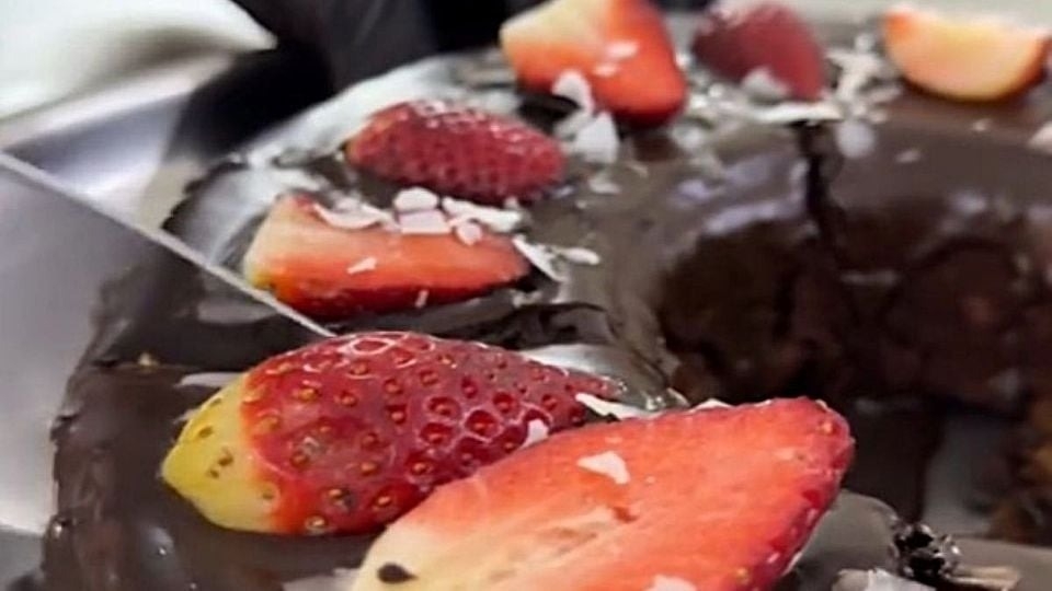 Receta de budín de chocolate y avena saludable sin azúcar