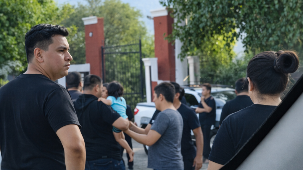 Policías salvaron la vida de una bebé de un año de un episodio de asfixia