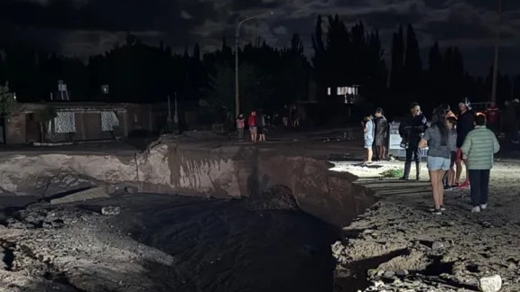 Los destrozos que dejó la lluvia en Iglesia: más de 40 viviendas dañadas y rutas destruidas