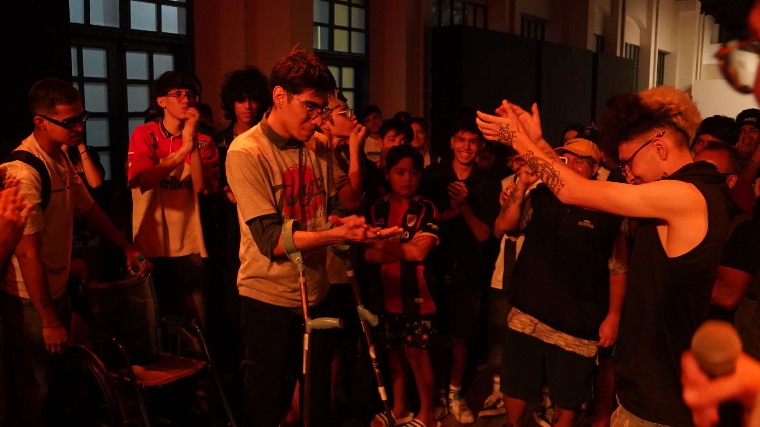 Mente, corazón y voz puesta por amor al Hip Hop