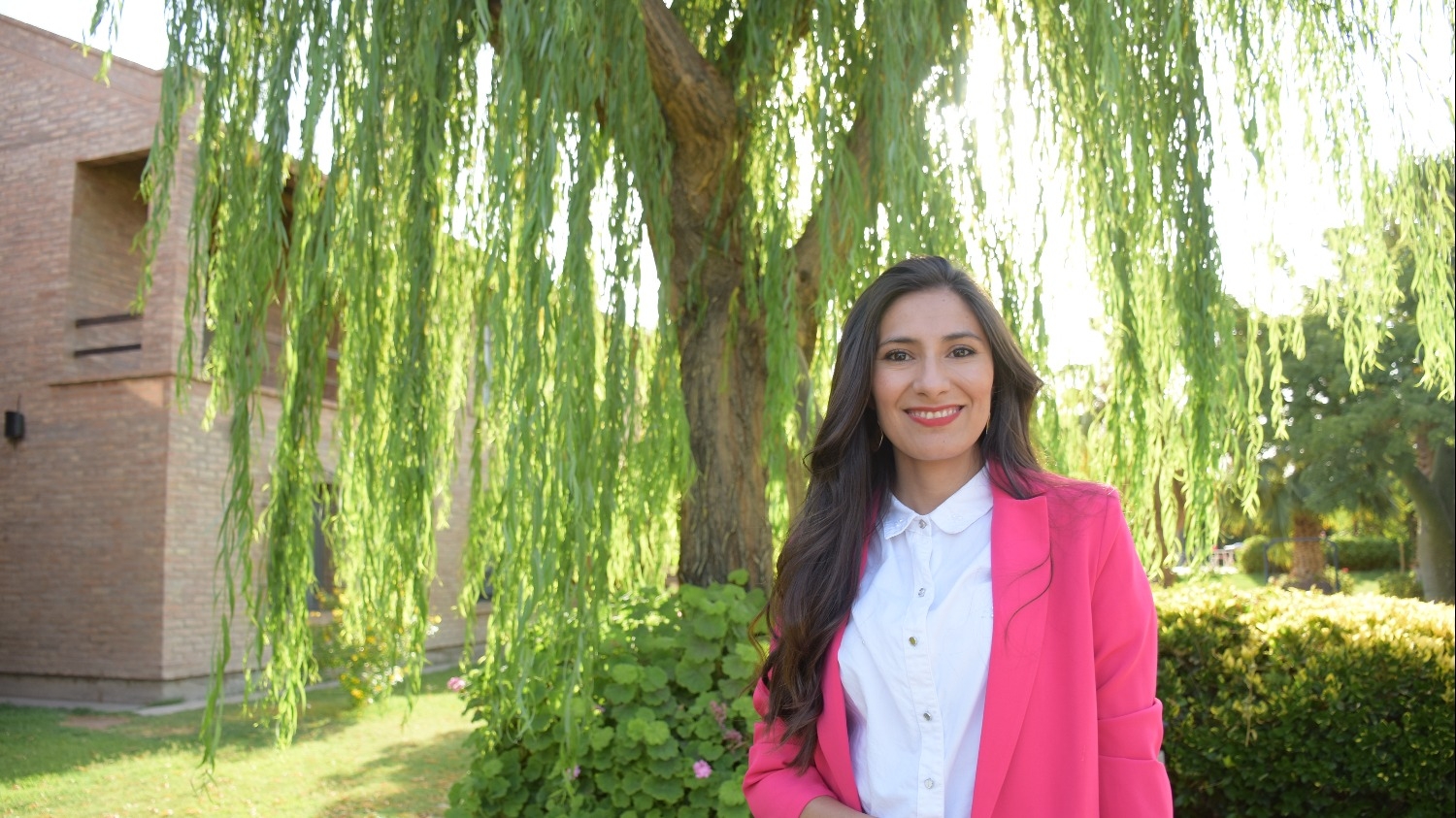 Celeste Sánchez, cree en el potencial de su pueblo