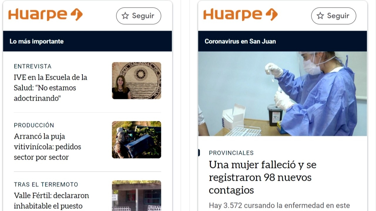 Google eligió a DIARIO HUARPE para su nuevo programa de contenidos de calidad