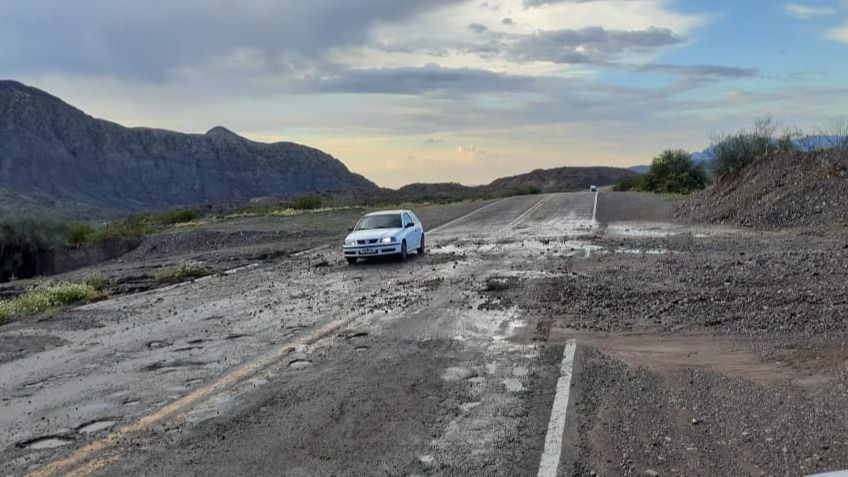 Por la lluvia, éste es el estado de las rutas de San Juan