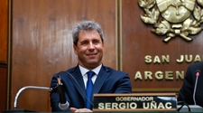 Uñac, en 2023, gastó más de US$ 14 millones en empresas de marketing de Buenos Aires