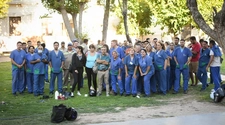 Trabajadores de limpieza del Hospital Rawson denuncian que llevan dos meses sin cobrar