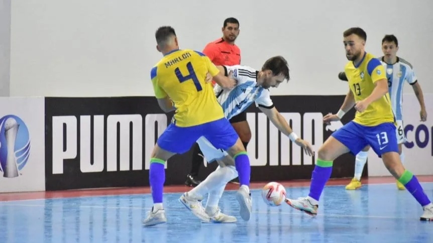 Argentina perdió con Brasil y es subcampeón de la Copa América de futsal