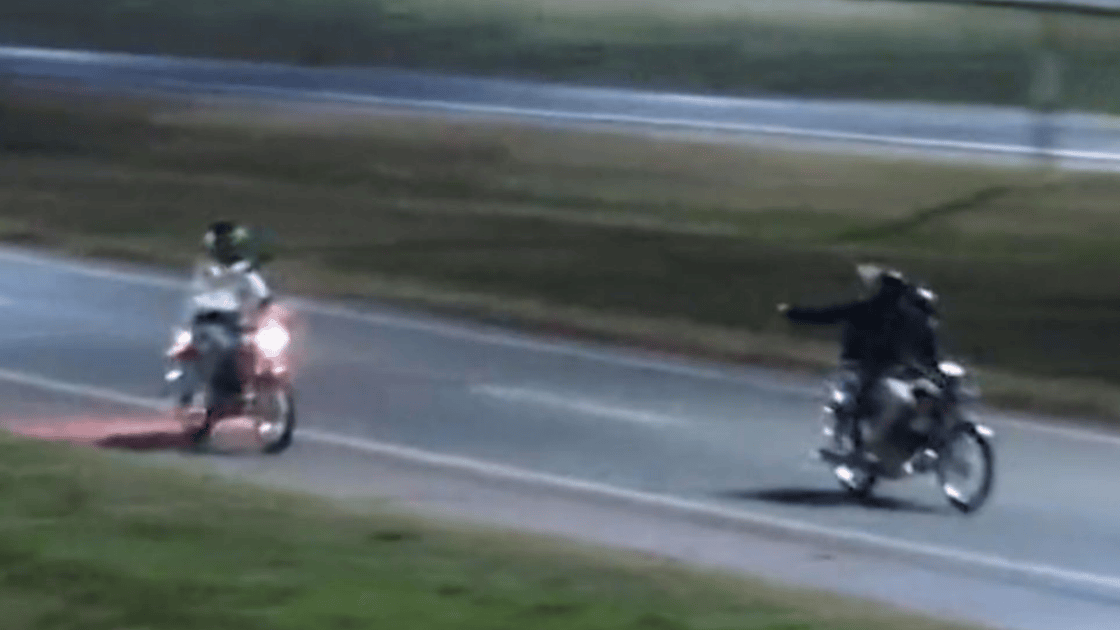 El dramático momento en que un policía abatió a un delincuente armado