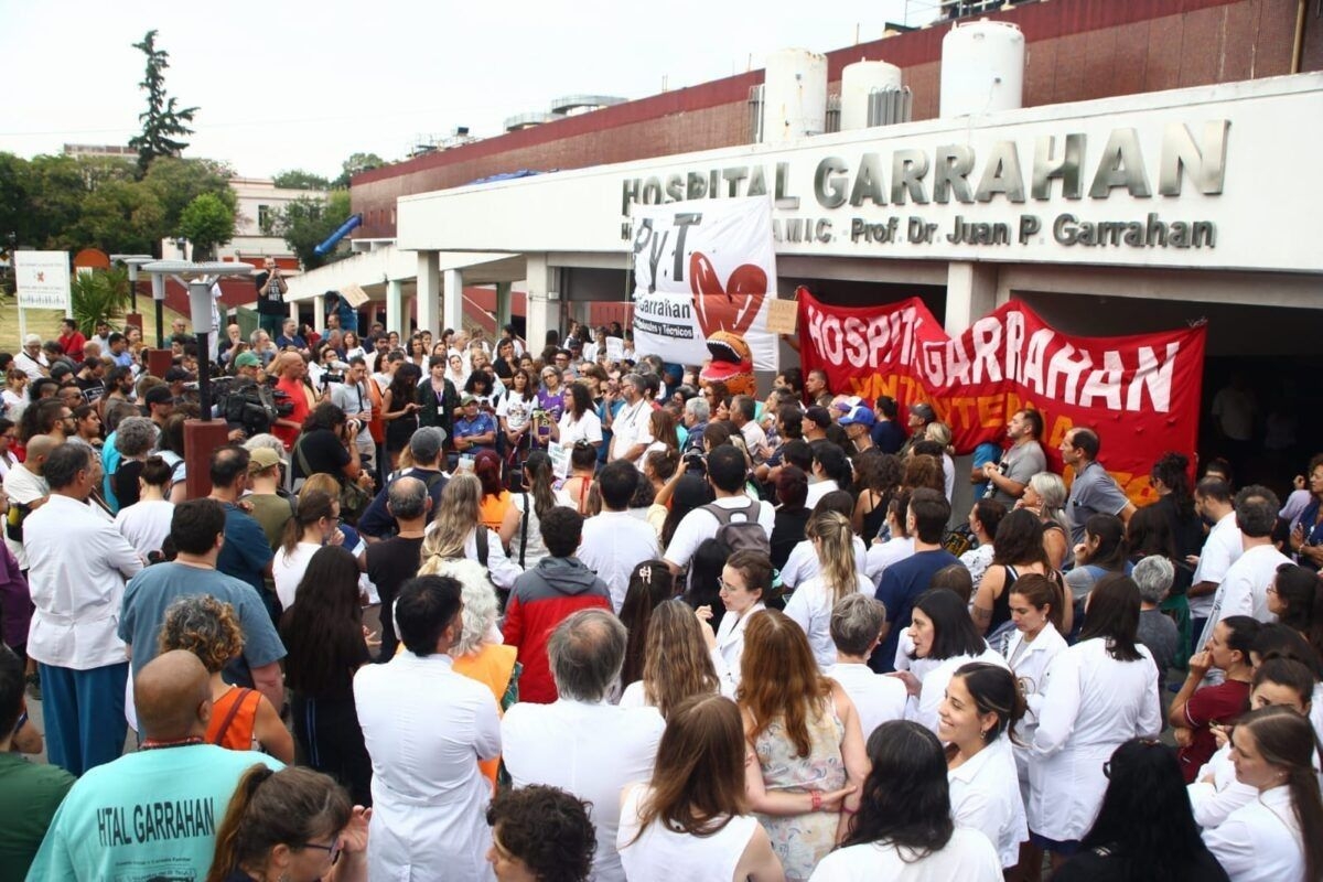 Trabajadores del Garrahan hicieron un “Cabildo Abierto” contra la reforma laboral