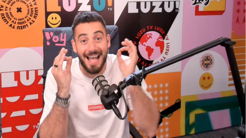 Se filtró el ingreso de Luzu TV: el número que sorprendió en enero