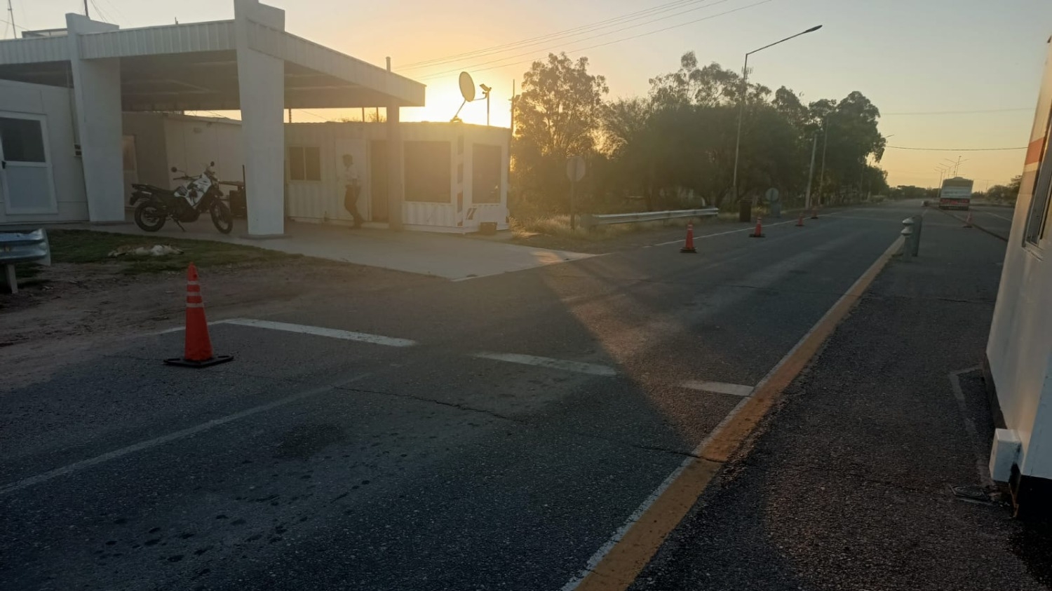 Detuvieron a un hombre con licencia falsa en el control de El Encón