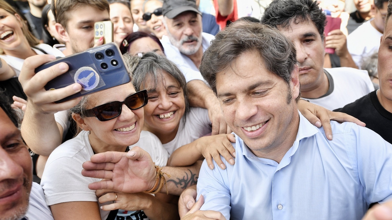 Kicillof marchó contra la reforma laboral y apuntó a Milei: "Es un retroceso"