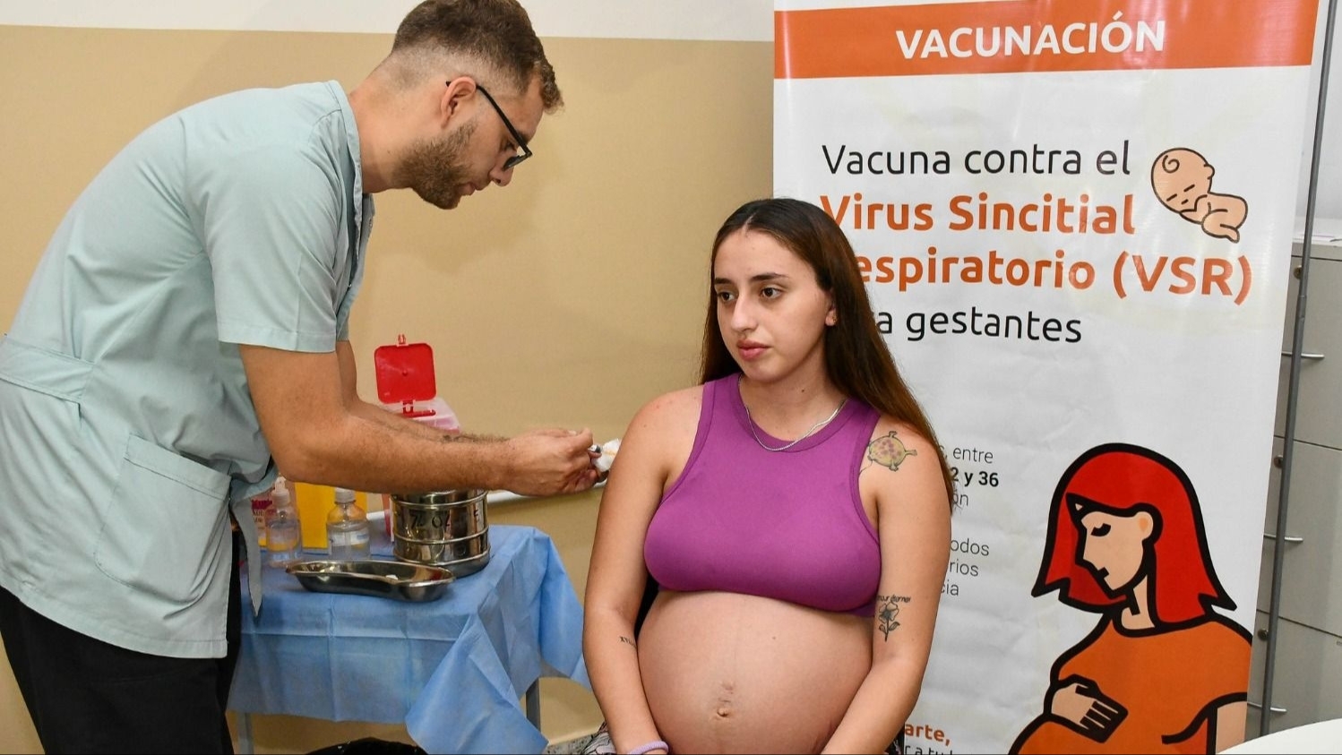 Ya hay 700 embarazadas vacunadas contra el Virus Sincicial Respiratorio en San Juan