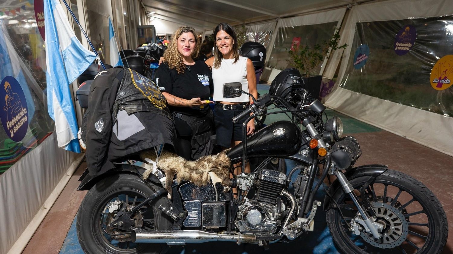 Albardón será la sede del Relevo Mundial de Motoqueras