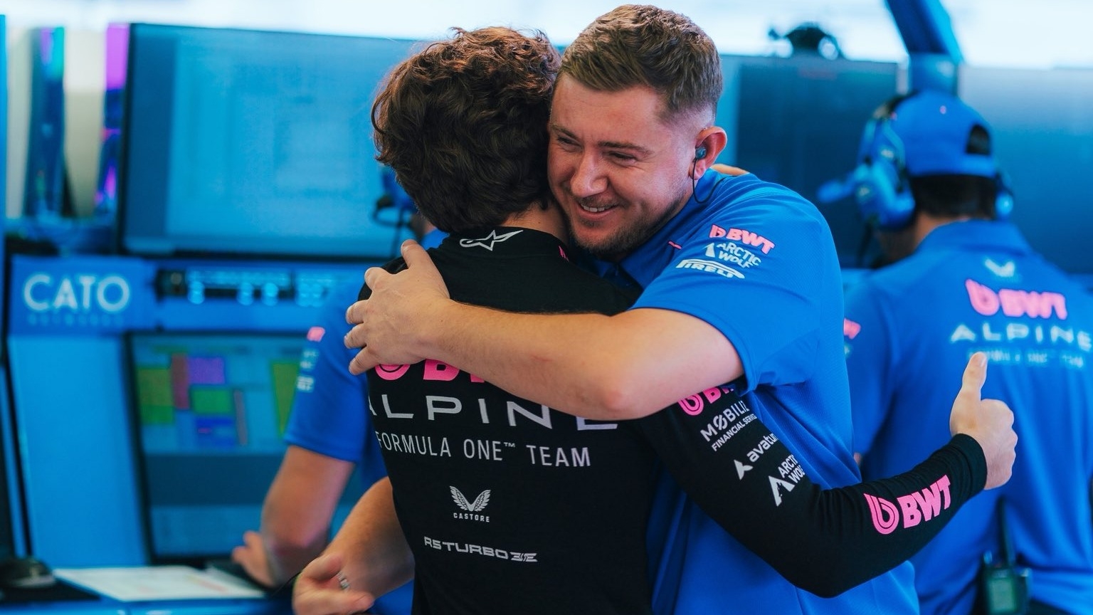 Franco Colapinto fue quinto en los tests de Bahréin