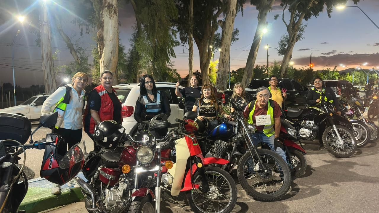 Las moteras coparon el Parque Latinoamericano de Albardón