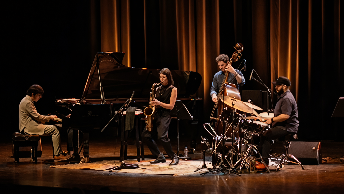 Melissa Aldana cerró el Festival Nacional de Jazz con una muestra de calidad que puso el cuerpo al límite