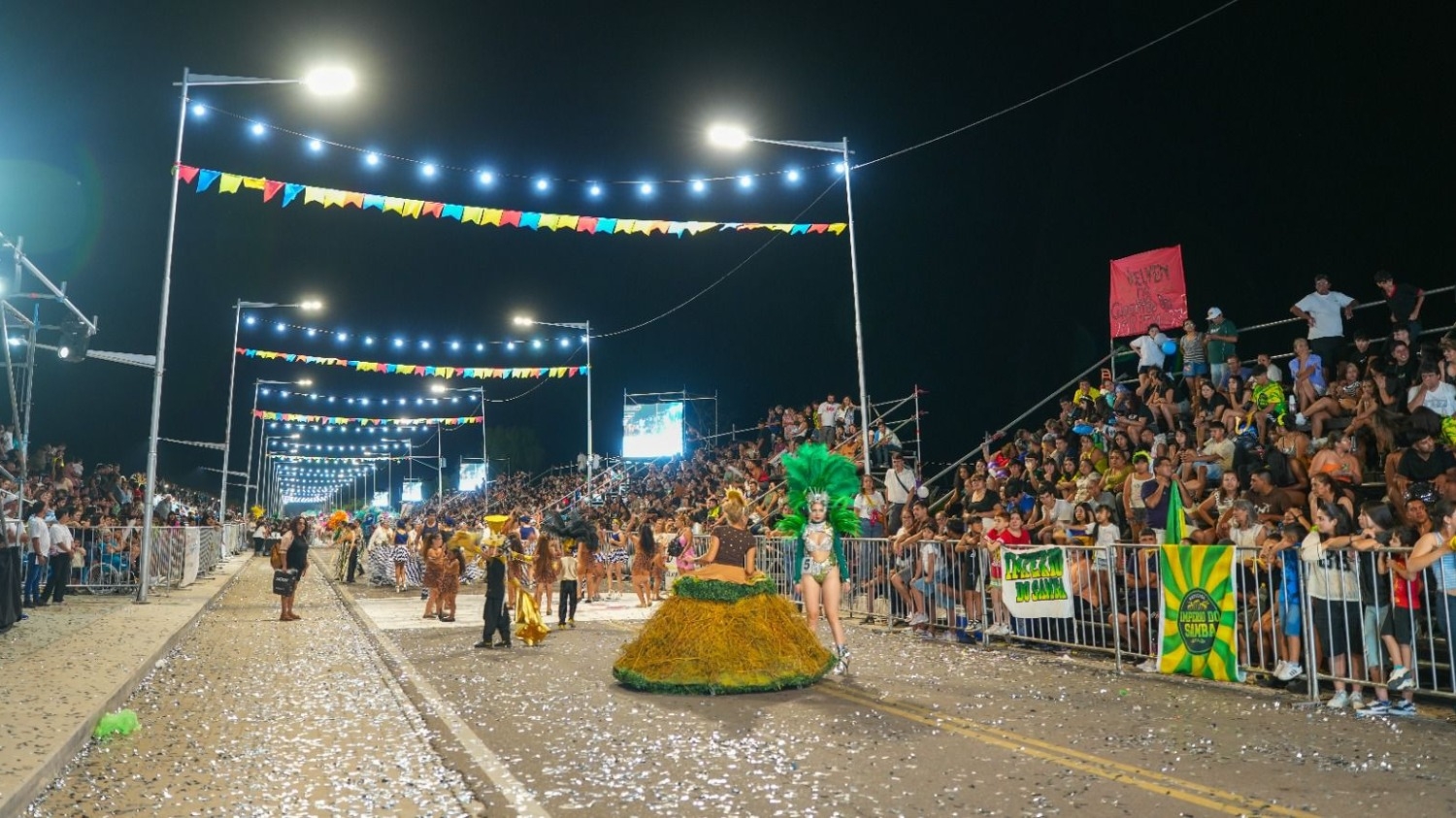 Carnaval histórico en Chimbas: fiesta, emoción y más de 100.000 personas