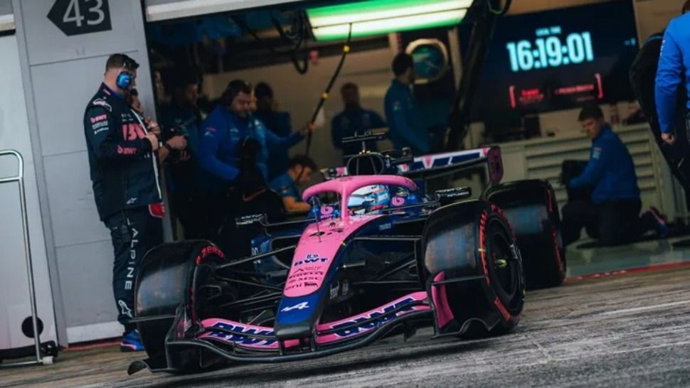 Colapinto entra en la última semana de pretemporada con Alpine