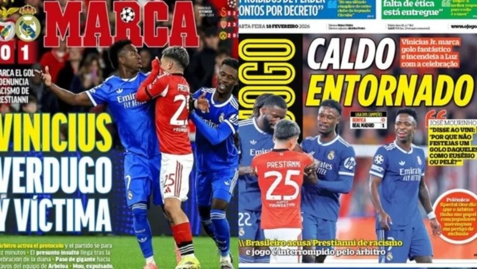 Medios europeos reaccionaron al escándalo entre Vinícius y Prestianni