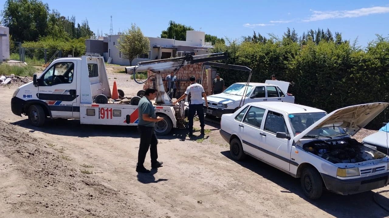 La unidad D-5 desbarata una “cueva” de vehículos sustraídos en un country