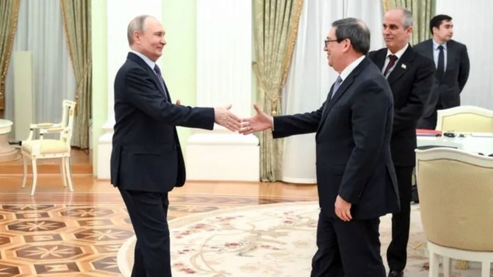 Putin recibió al canciller de Cuba y ratificó respaldo ante sanciones de EEUU