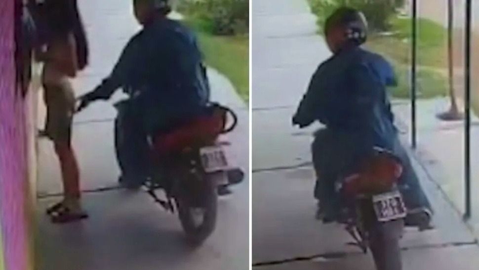 Aberrante: un motociclista manoseó a una menor en Pocito y quedó filmado