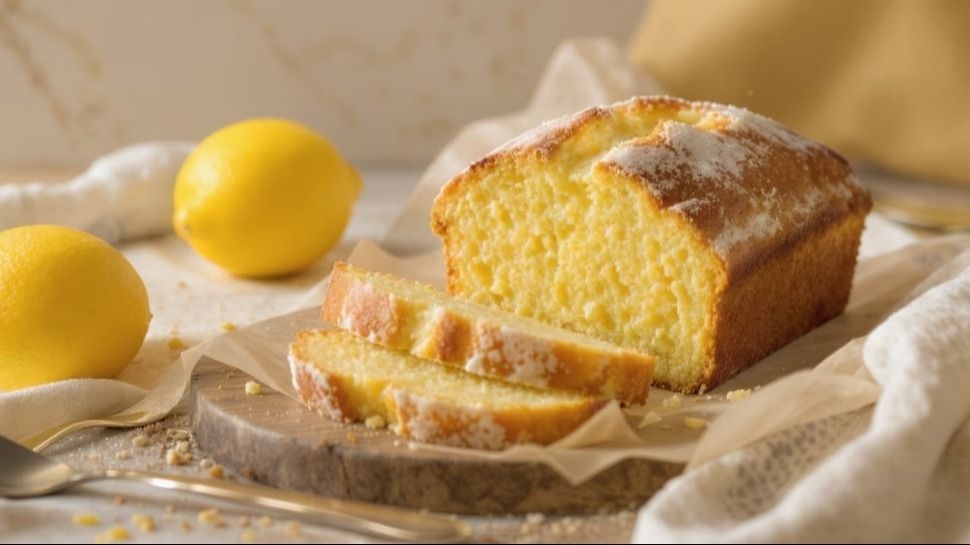 Budín de limón sin manteca ni batidora: húmedo y fácil