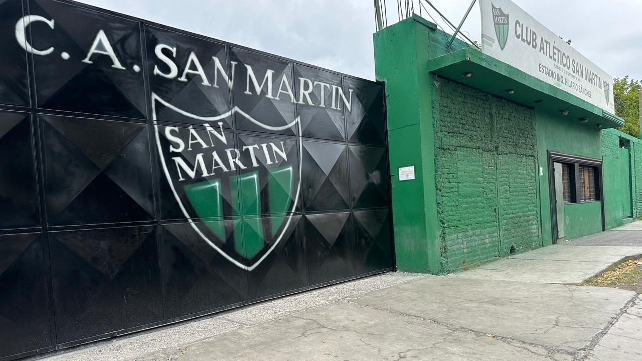 San Martín y un debut solo con socios: actualmente tiene un 40% de morosos