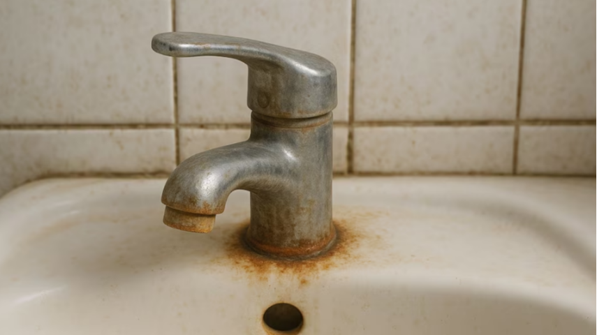Cómo eliminar el sarro de las canillas del baño