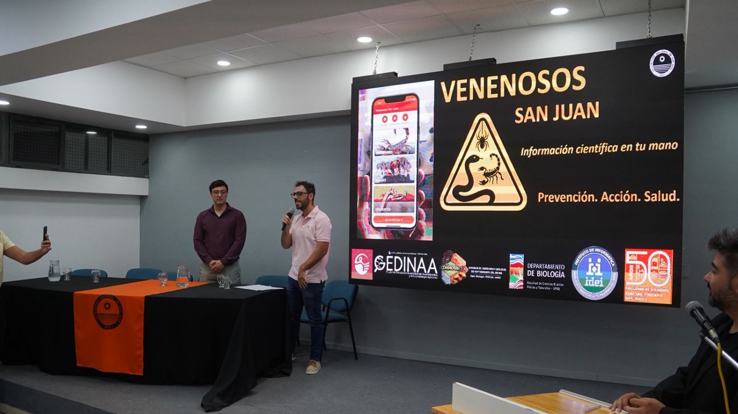 La USNJ lanzó “Venenosos SJ”, la app para identificar animales ponzoñosos