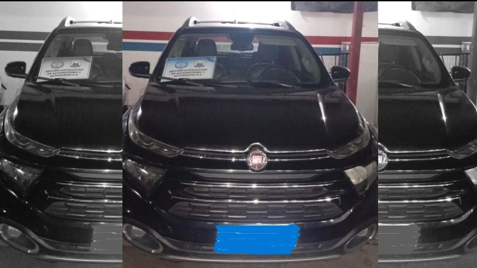 Secuestran en Rawson una camioneta de alta gama con patente y chasis adulterados