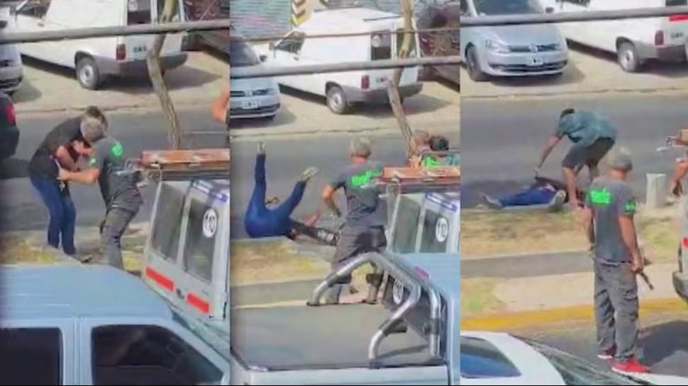 Relato salvaje: una pelea de tránsito dejó a un hombre inconsciente