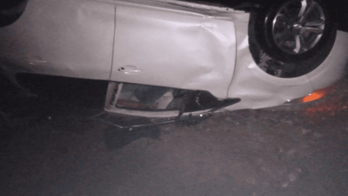 Trágico vuelco en Ullum: un hombre que venía de Iglesia murió en el siniestro