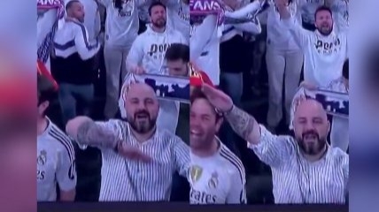 Escándalo en Madrid: expulsaron a un hincha por hacer un gesto nazi