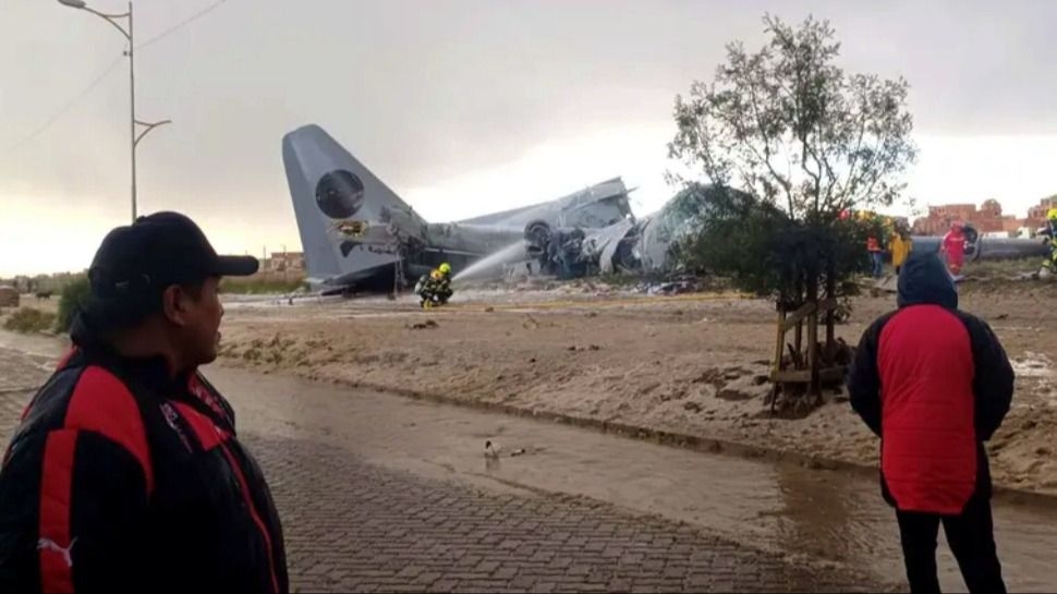 Un accidente aéreo de un Hércules dejó al menos 15 muertos