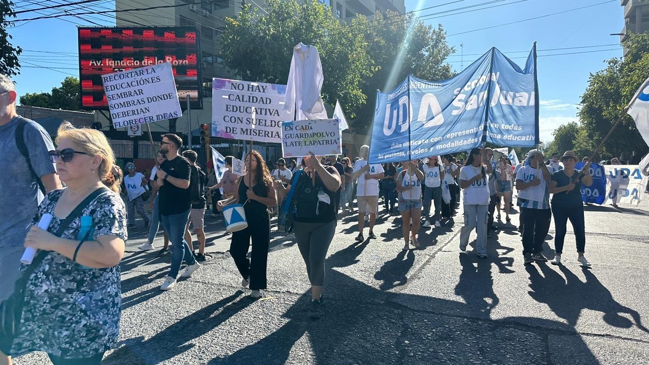 Paro docente: afirman que hubo una alta adhesión y advierten de nuevas medidas