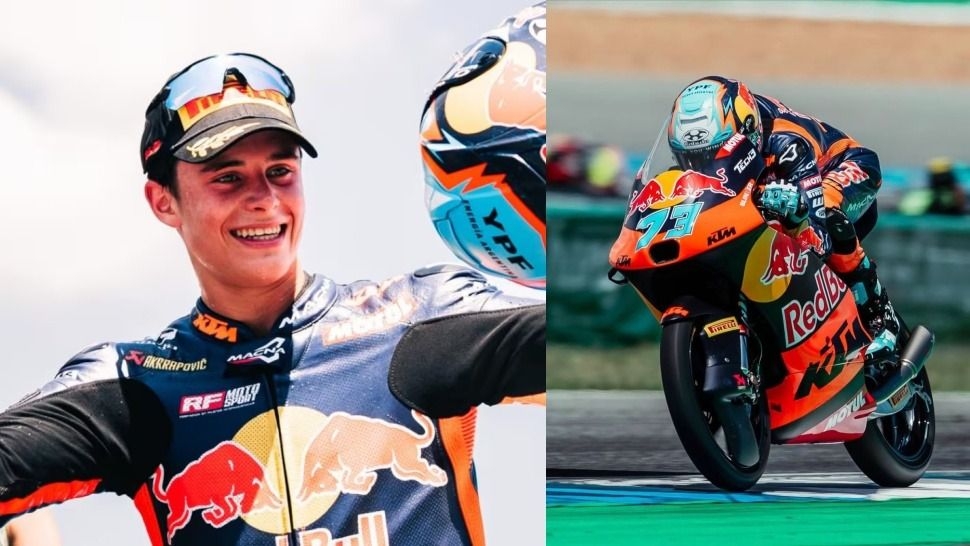 El argentino Valentín Perrone consiguió podio en la primera carrera del año