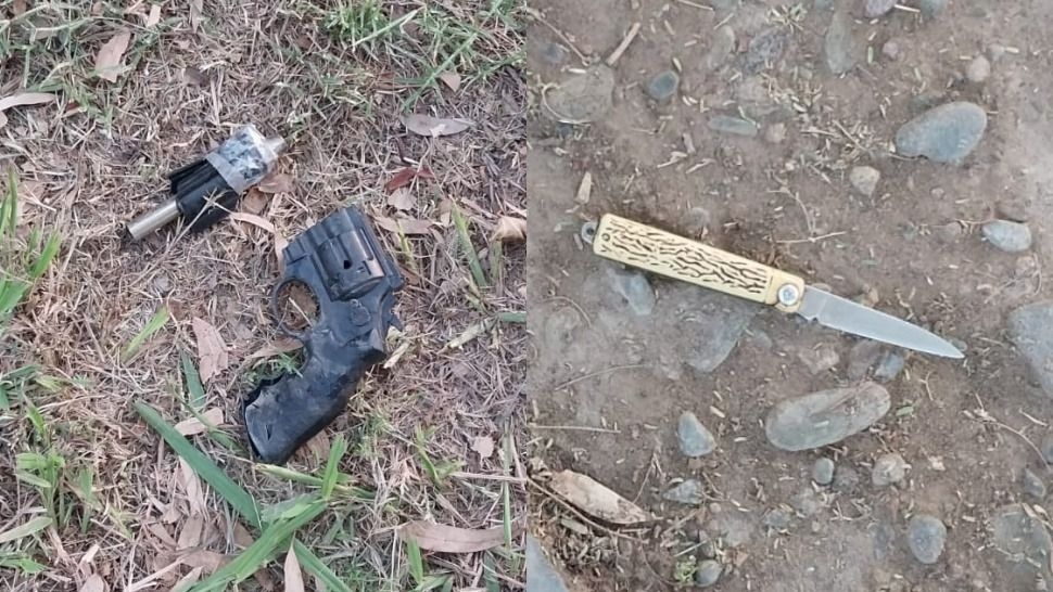 Cayó un hombre por intentar robar un celular con un arma y un cuchillo 