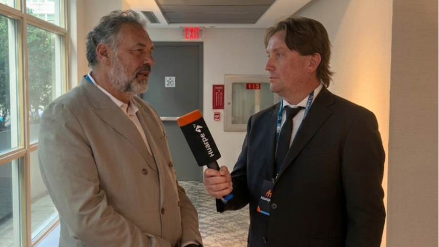 Forciniti, de ATA, con DIARIO HUARPE:  "la fórmula es darle trabajo a los proveedores locales"